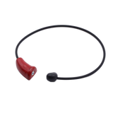 Comete PVC Necklace, Cherry