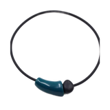 Comete PVC Necklace, Duck Egg Blue