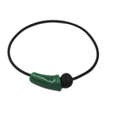 Comete PVC Necklace, Green