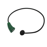 Comete PVC Necklace, Green