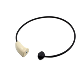 Comete PVC Necklace, Ivory