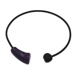 Comete PVC Necklace, Midnight Blue