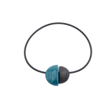 Inca Yucatan PVC Necklace, Duck Egg Blue