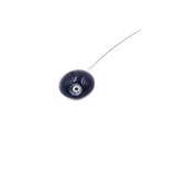 Fleur Ceramic Necklace, Midnight Blue