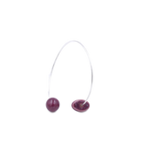 Inca Ceramic Bracelet, Plum
