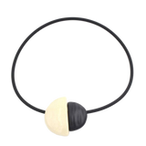 Inca Yucatan PVC Necklace, Ivory
