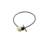 Shogun PVC Necklace, Ivory