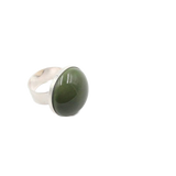 Bulle Cabochon Ring, Khaki