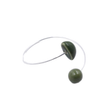 Inca Ceramic Bracelet, Khaki