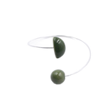 Inca Ceramic Bracelet, Khaki