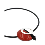 Saturne PVC Necklace, Cherry
