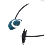Saturne PVC Necklace, Duck Egg Blue