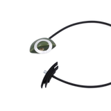 Saturne PVC Necklace, Khaki