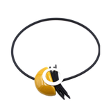 Saturne PVC Necklace, Sun