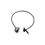 Slash PVC Necklace, Cast Iron