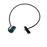 Slash PVC Necklace, Duck Blue Egg