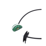 Slash PVC Necklace, Green