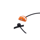 Slash PVC Necklace, Orange