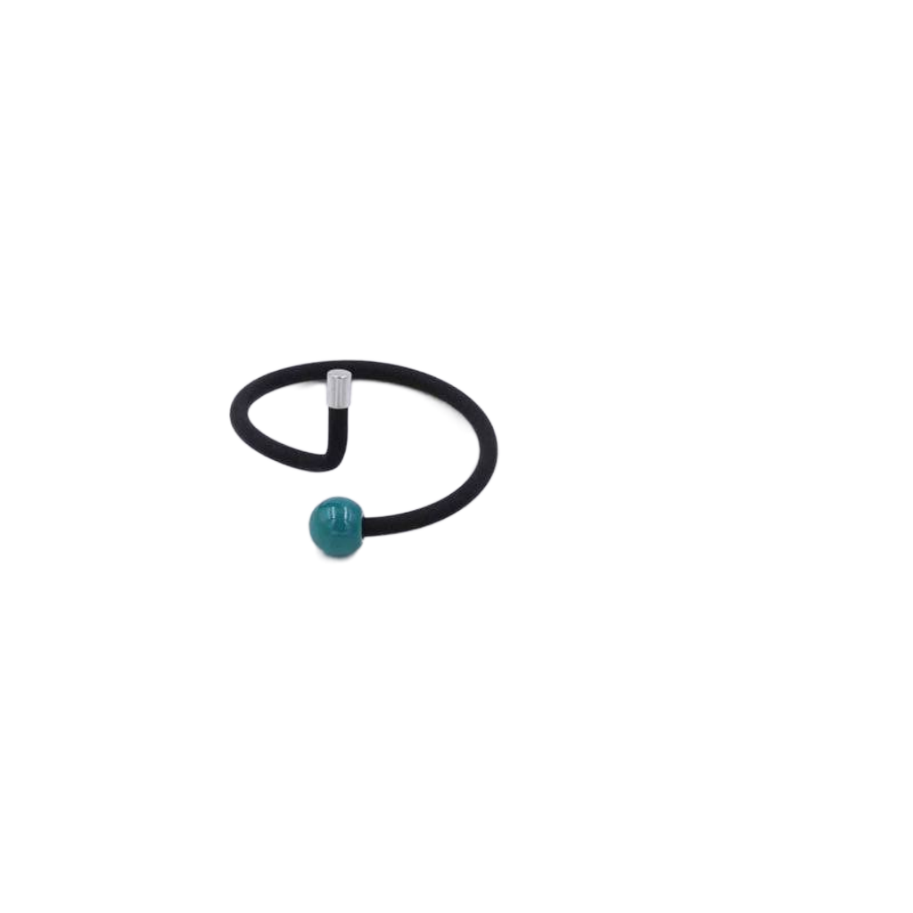 Twist Ceramic Bracelet, Turquoise