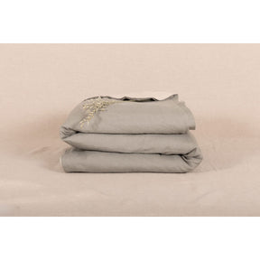 Pure Washed Linen Quilt, Two-Tone Clay