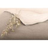 Pure Washed Linen Quilt, Two-Tone Clay