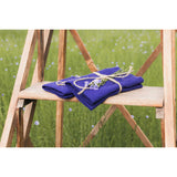 Pure Washed Linen Towels, Indigo