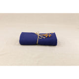 Pure Washed Linen Towels, Indigo