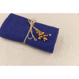 Pure Washed Linen Towels, Indigo