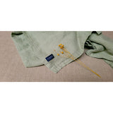 Pure Washed Linen Towels, Linden Green