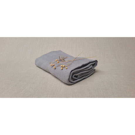 Pure Washed Linen Towels, Mist Grey