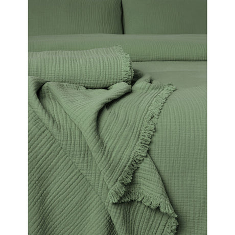 Cotton Gauze Duvet Cover, Khaki - Zouf.biz