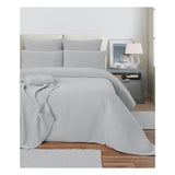 Cotton Gauze Duvet Cover, Pearl Grey - Zouf.biz