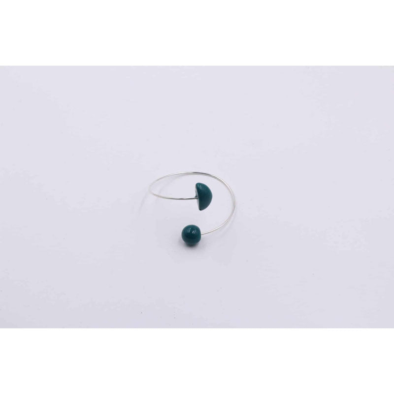 Inca Ceramic Bracelet, Duck Egg Blue