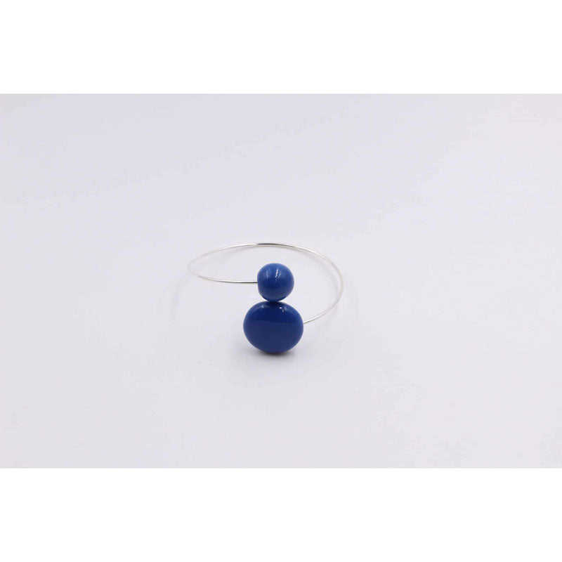 Moon Ceramic Bracelet, Azur