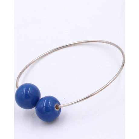 Perles Duo Ceramic Bracelet, Azur