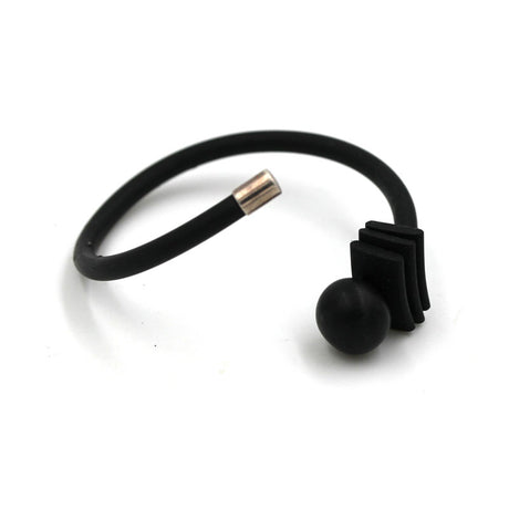 Tribal Ceramic Bracelet, Black