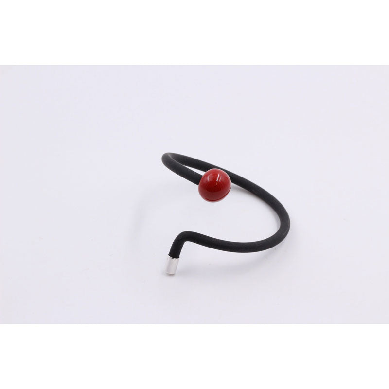 Twist Ceramic Bracelet, Cherry