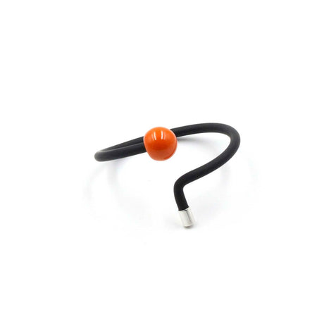 Twist Ceramic Bracelet, Orange