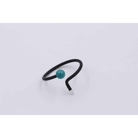 Twist Ceramic Bracelet, Turquoise