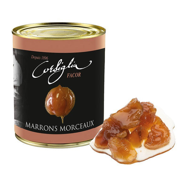 Broken Candied Chestnuts in Syrup - 650g