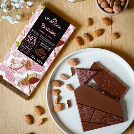 Bahibe Almonds Milk Chocolate Bar 46% - Zouf.biz