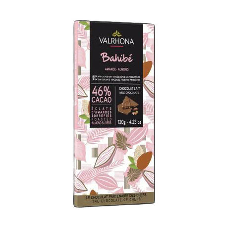Bahibe Almonds Milk Chocolate Bar 46% - Zouf.biz