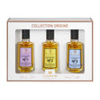 Discover the excellence of our terroir with this exceptional gift set, bringing together three PDO Olive Oils infused with the subtle aromas of Black Truffle. A rare selection designed to elevate every dish from everyday recipes to gourmet creations
