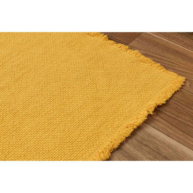 Turmeric Cotton Boho Carpet - Zouf.biz