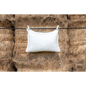 Pure Washed Linen Cushion Cover, Two-Tone Cream White