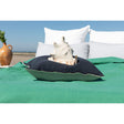 Pure Washed Linen Cushion Cover, Two-Tone Lead Grey