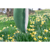 Pure Washed Linen Cushion Cover, Two-Tone Moss Green