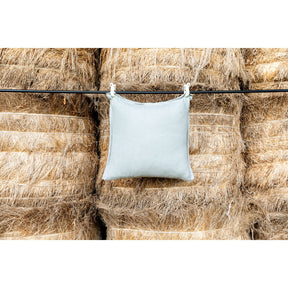 Pure Washed Linen Cushion Cover, Two-Tone Pebble Grey