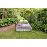 Pure Washed Linen Cushion Cover, Two-Tone Violet