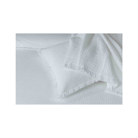 Cotton Cushion Cover, White - Zouf.biz